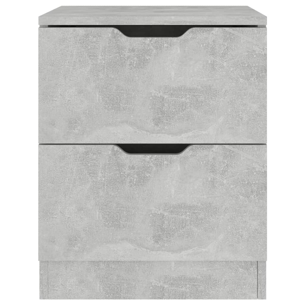 Betonszürke forgácslap éjjeliszekrény 40 x 40 x 50 cm Betonszürke forgácslap éjjeliszekrény 40 x 40 x 50 cm
