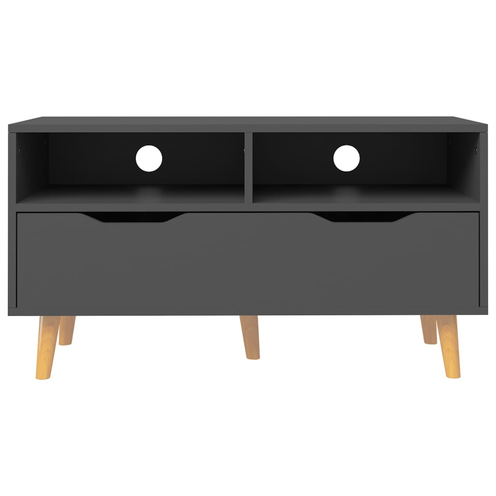 Szürke forgácslap tv-szekrény 90 x 40 x 48,5 cm