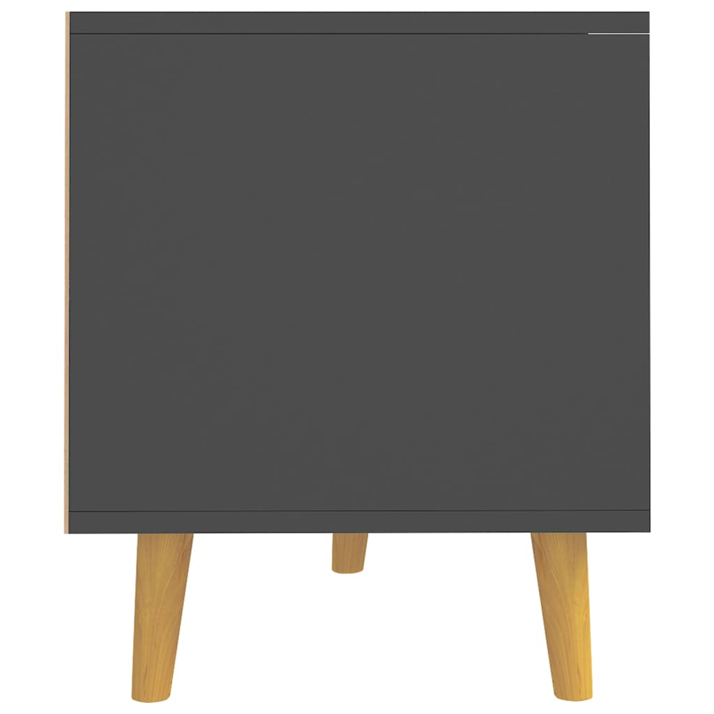 Szürke forgácslap tv-szekrény 90 x 40 x 48,5 cm