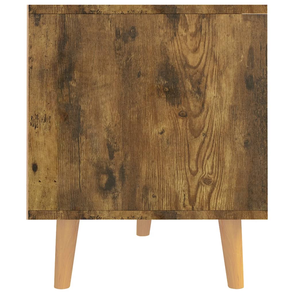 Füstös tölgyszínű forgácslap tv-szekrény 90 x 40 x 48,5 cm Füstös tölgyszínű forgácslap tv-szekrény 90 x 40 x 48,5 cm