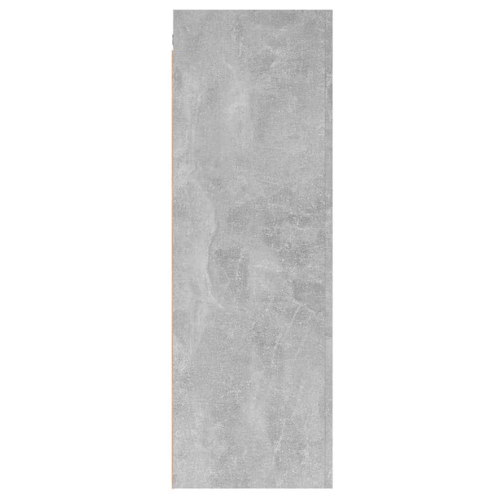 Betonszürke forgácslap tv-szekrény 30,5 x 30 x 90 cm Betonszürke forgácslap tv-szekrény 30,5 x 30 x 90 cm