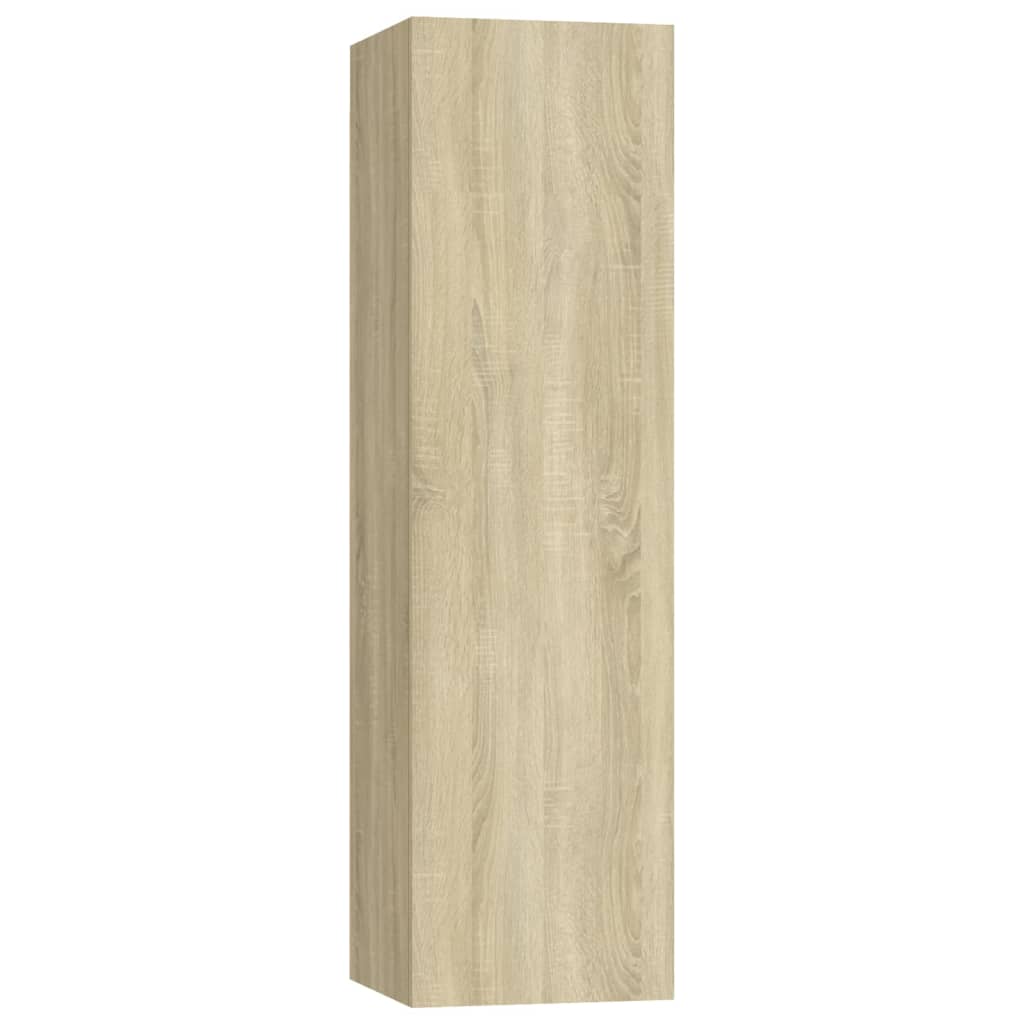 Sonoma-tölgy színű forgácslap tv-szekrény 30,5 x 30 x 110 cm Sonoma-tölgy színű forgácslap tv-szekrény 30,5 x 30 x 110 cm