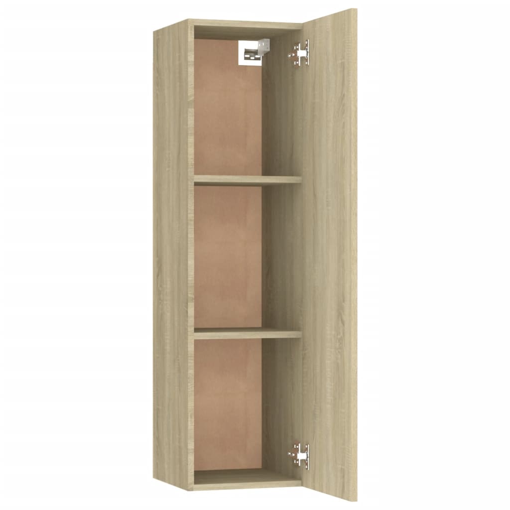 Sonoma-tölgy színű forgácslap tv-szekrény 30,5 x 30 x 110 cm Sonoma-tölgy színű forgácslap tv-szekrény 30,5 x 30 x 110 cm