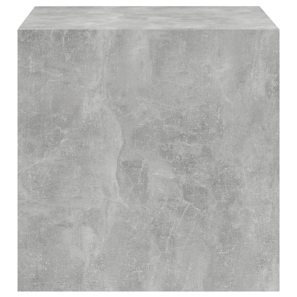 2 db betonszürke forgácslap faliszekrény 37 x 37 x 37 cm 2 db betonszürke forgácslap faliszekrény 37 x 37 x 37 cm