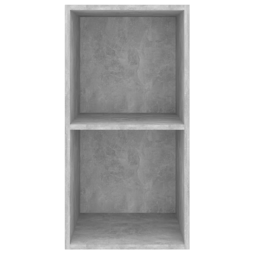 Betonszürke falra szerelhető forgácslap tv-szekrény 37x37x72 cm Betonszürke falra szerelhető forgácslap tv-szekrény 37x37x72 cm
