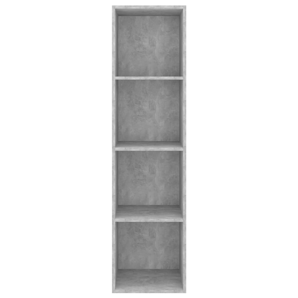 Betonszürke forgácslap fali tv-szekrény 37x37x142,5 cm Betonszürke forgácslap fali tv-szekrény 37x37x142,5 cm