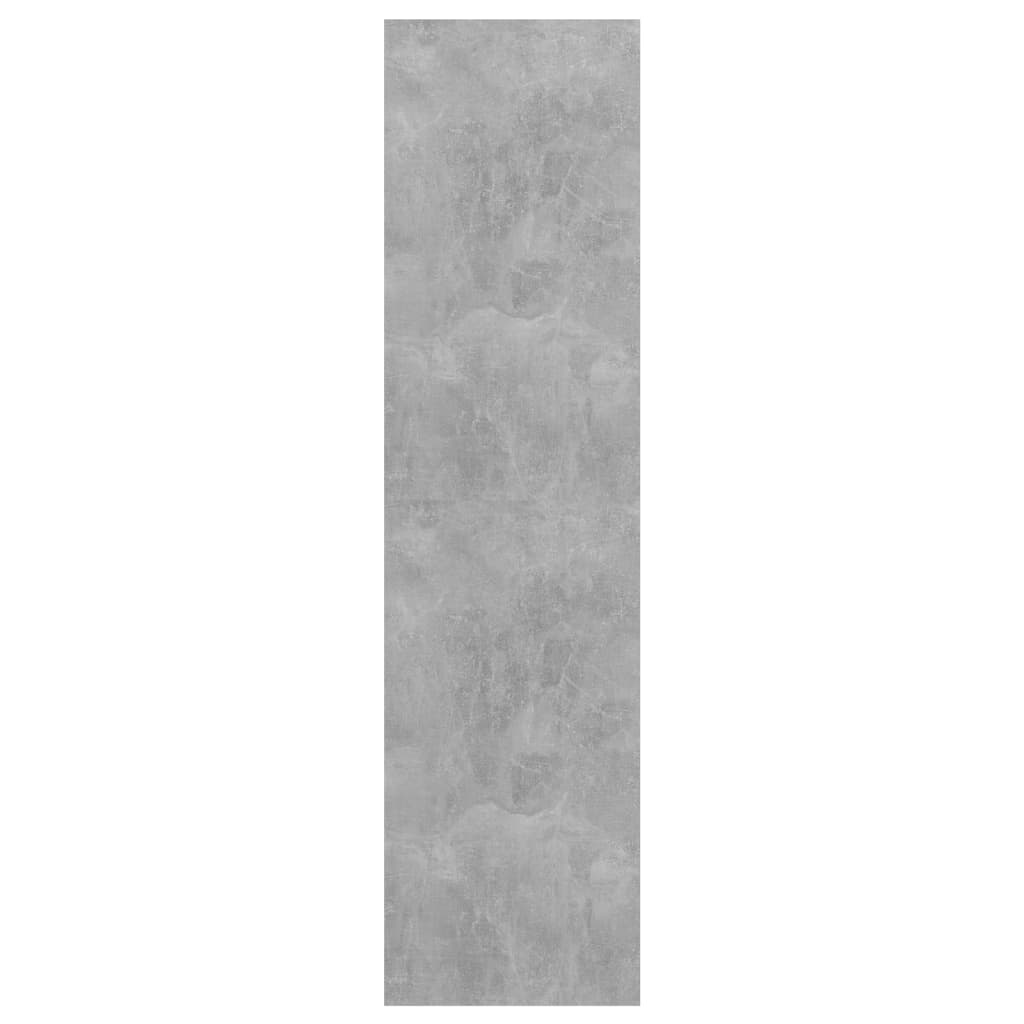 Betonszürke forgácslap fali tv-szekrény 37x37x142,5 cm Betonszürke forgácslap fali tv-szekrény 37x37x142,5 cm