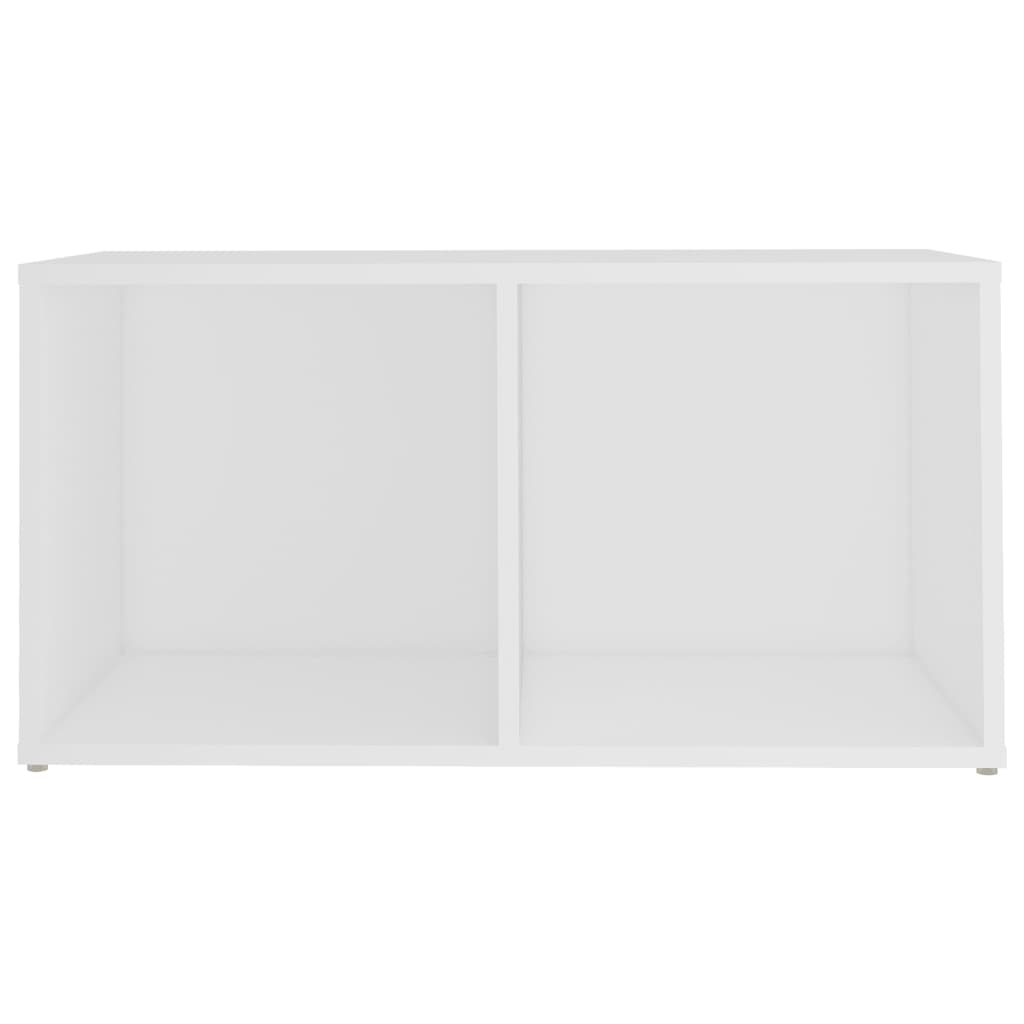 Fehér forgácslap tv-szekrény 72 x 35 x 36,5 cm Fehér forgácslap tv-szekrény 72 x 35 x 36,5 cm