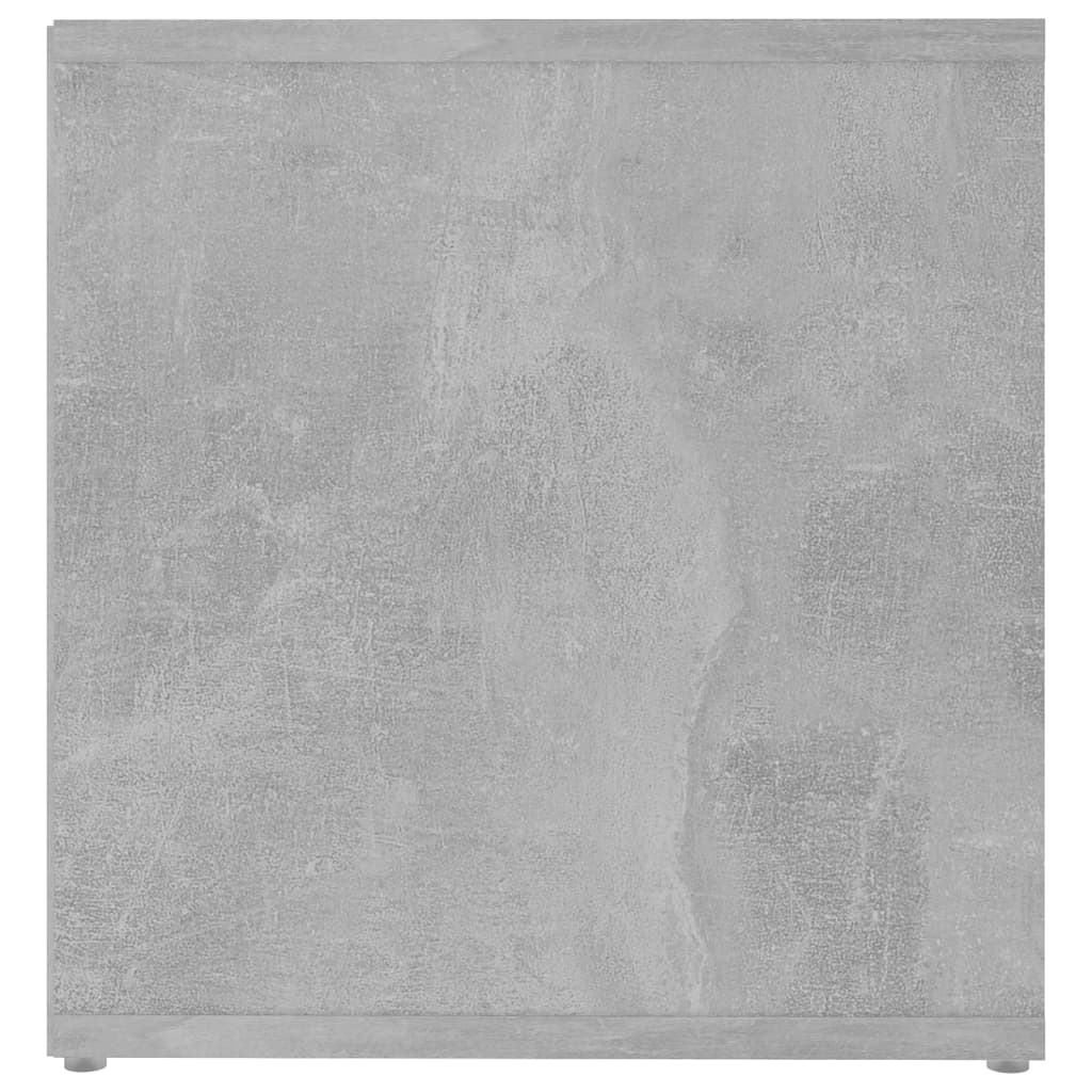 Betonszürke forgácslap tv-szekrény 72 x 35 x 36,5 cm Betonszürke forgácslap tv-szekrény 72 x 35 x 36,5 cm