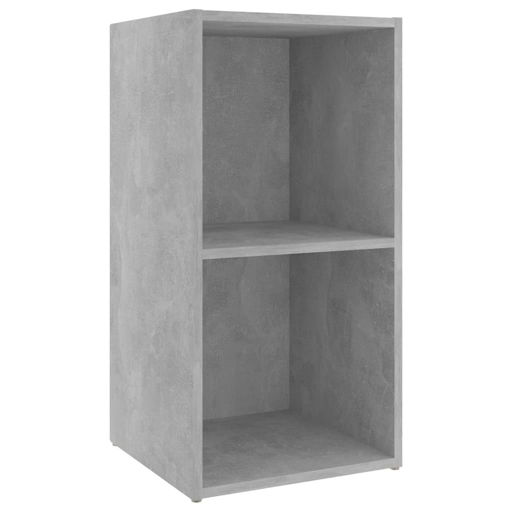 Betonszürke forgácslap tv-szekrény 72 x 35 x 36,5 cm Betonszürke forgácslap tv-szekrény 72 x 35 x 36,5 cm