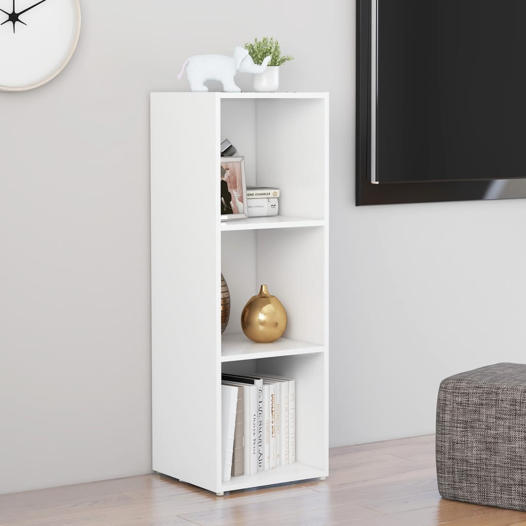 Fehér forgácslap tv-szekrény 107 x 35 x 37 cm Fehér forgácslap tv-szekrény 107 x 35 x 37 cm