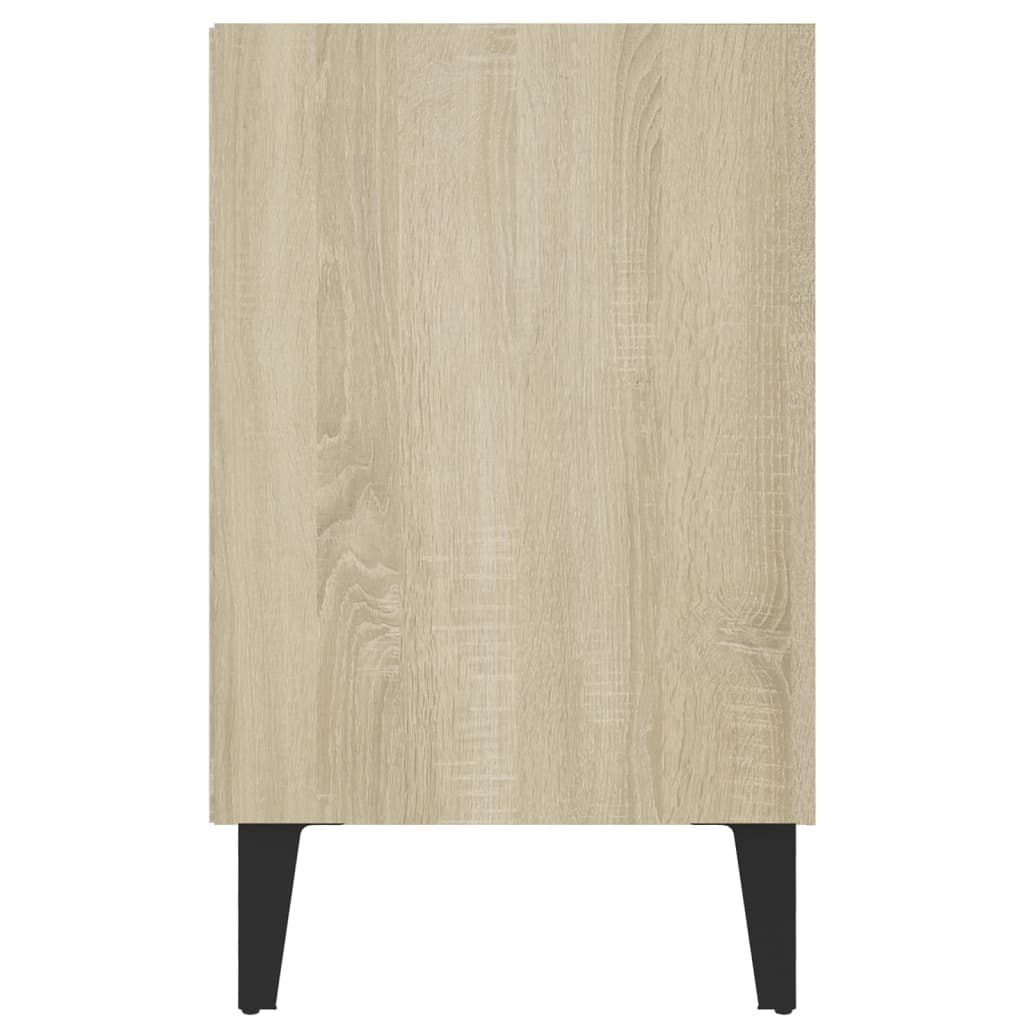 Sonoma-tölgyszínű tv-szekrény tömör falábakkal 103,5x30x50 cm Sonoma-tölgyszínű tv-szekrény tömör falábakkal 103,5x30x50 cm