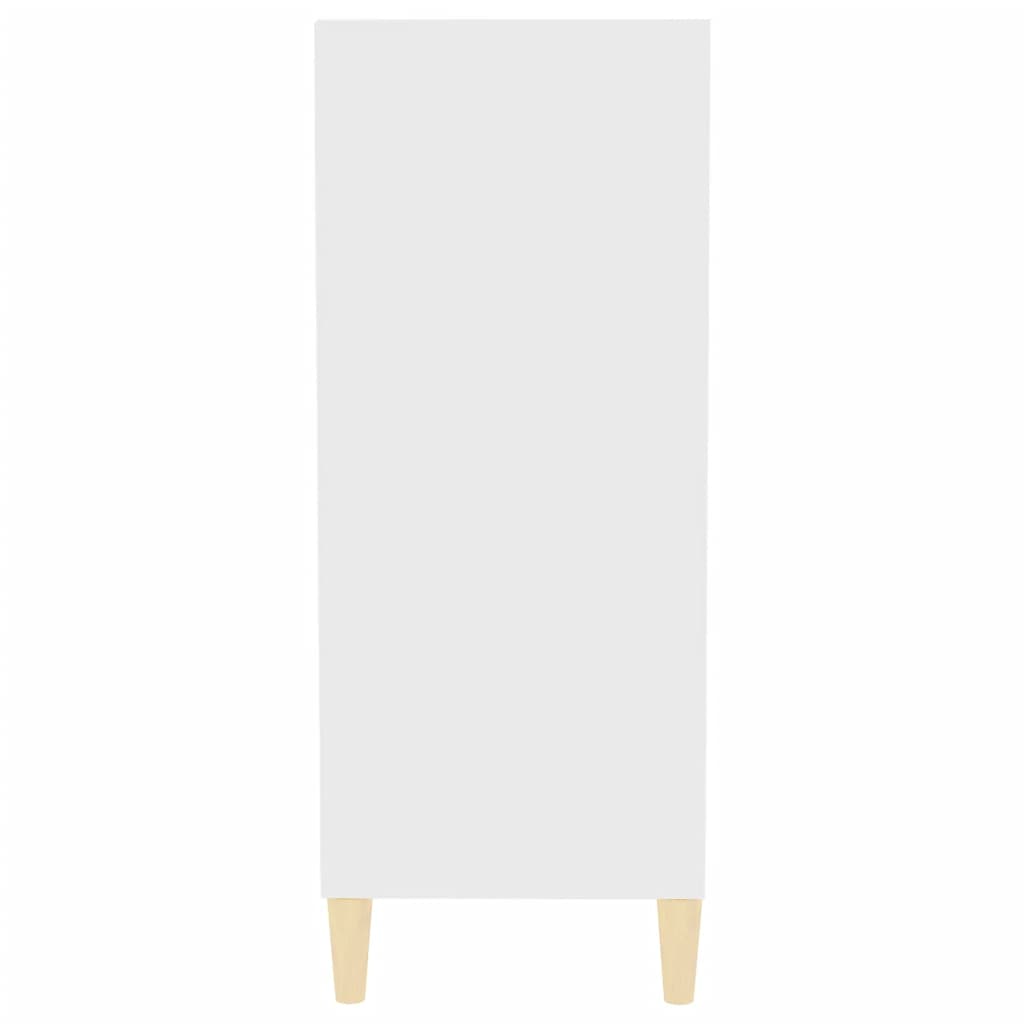 Fehér forgácslap tálalószekrény 57 x 35 x 90 cm