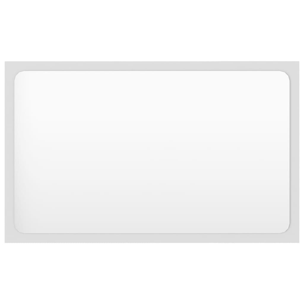 Fehér forgácslap fürdőszobai bútorszett