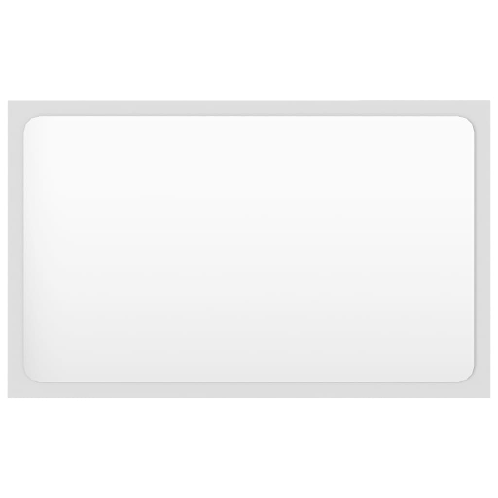 Fehér forgácslap fürdőszobai bútorszett