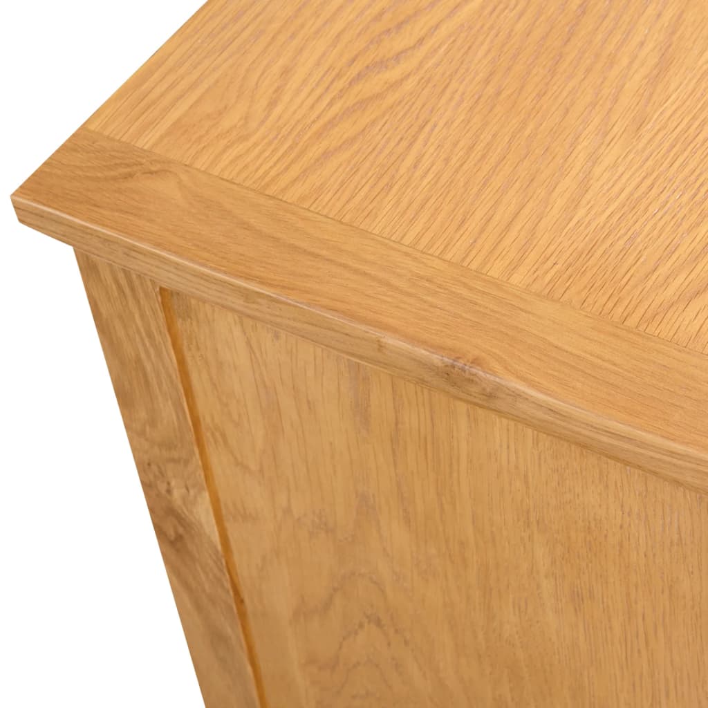 Tömör tölgyfa tv-szekrény 110 x 35 x 44 cm Tömör tölgyfa tv-szekrény 110 x 35 x 44 cm