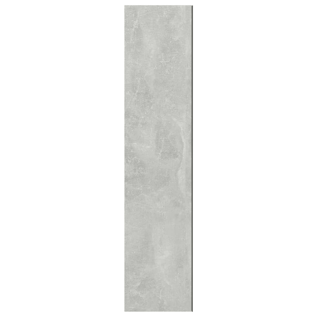 Betonszürke mdf tükrös fürdőszobaszekrény 60 x 15 x 75 cm