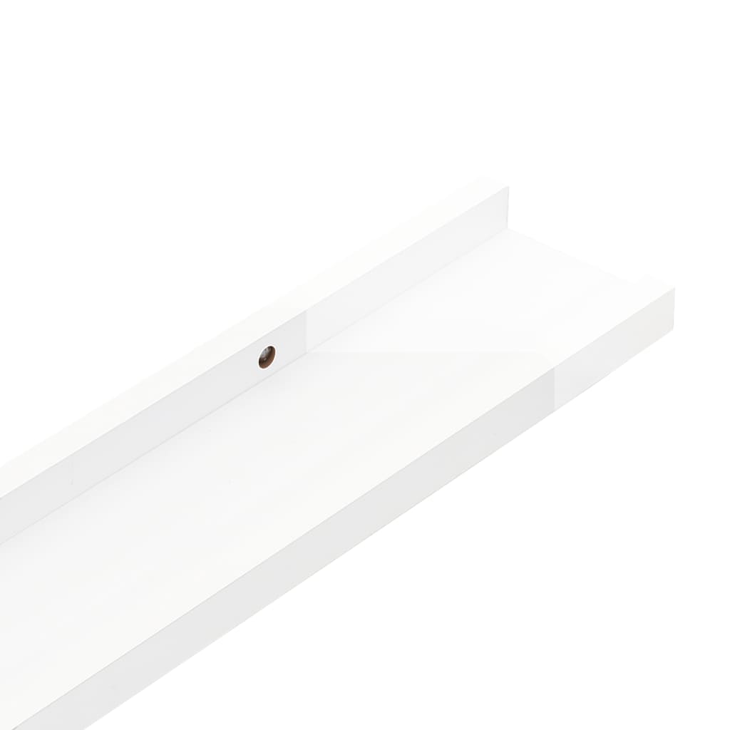 2 db magasfényű fehér fali polc 40 x 9 x 3 cm 2 db magasfényű fehér fali polc 40 x 9 x 3 cm