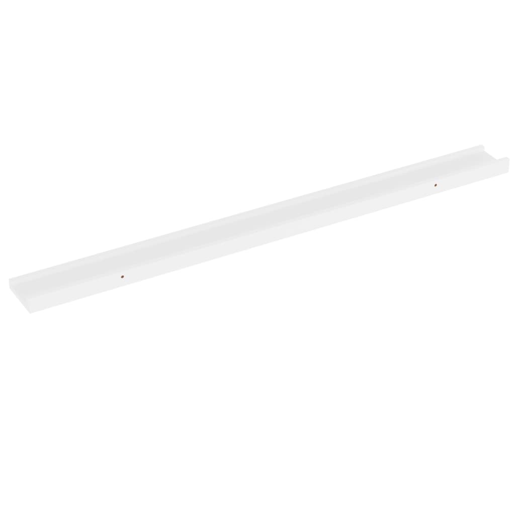2 db fehér fali polc 100 x 9 x 3 cm 2 db fehér fali polc 100 x 9 x 3 cm
