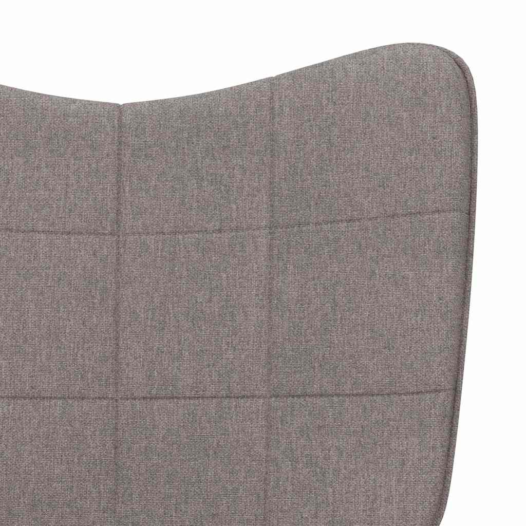 Tópszínű szövet hintaszék