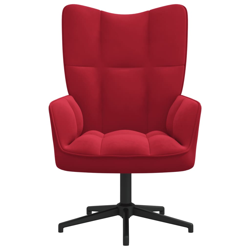 Bordó bársony pihenőszék