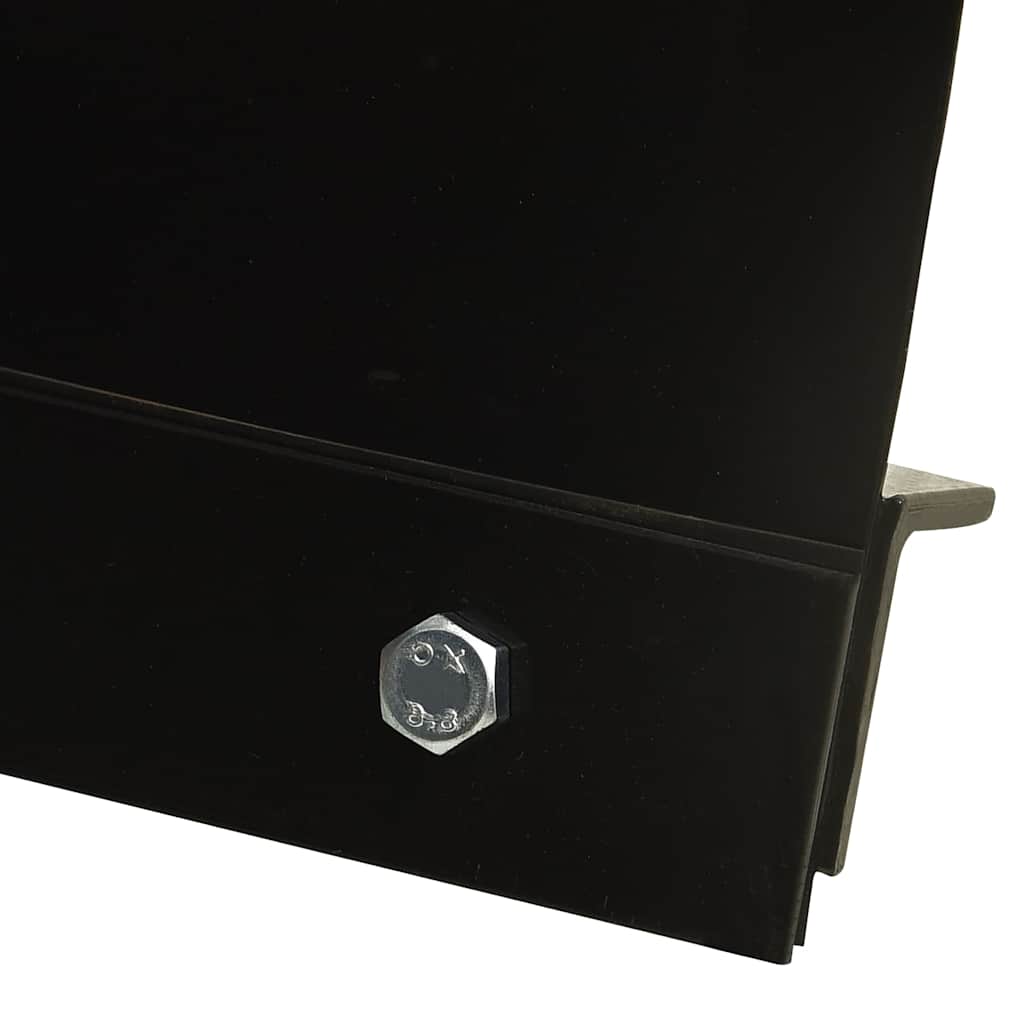 Fekete hóeke quadhoz 115 x 38 cm