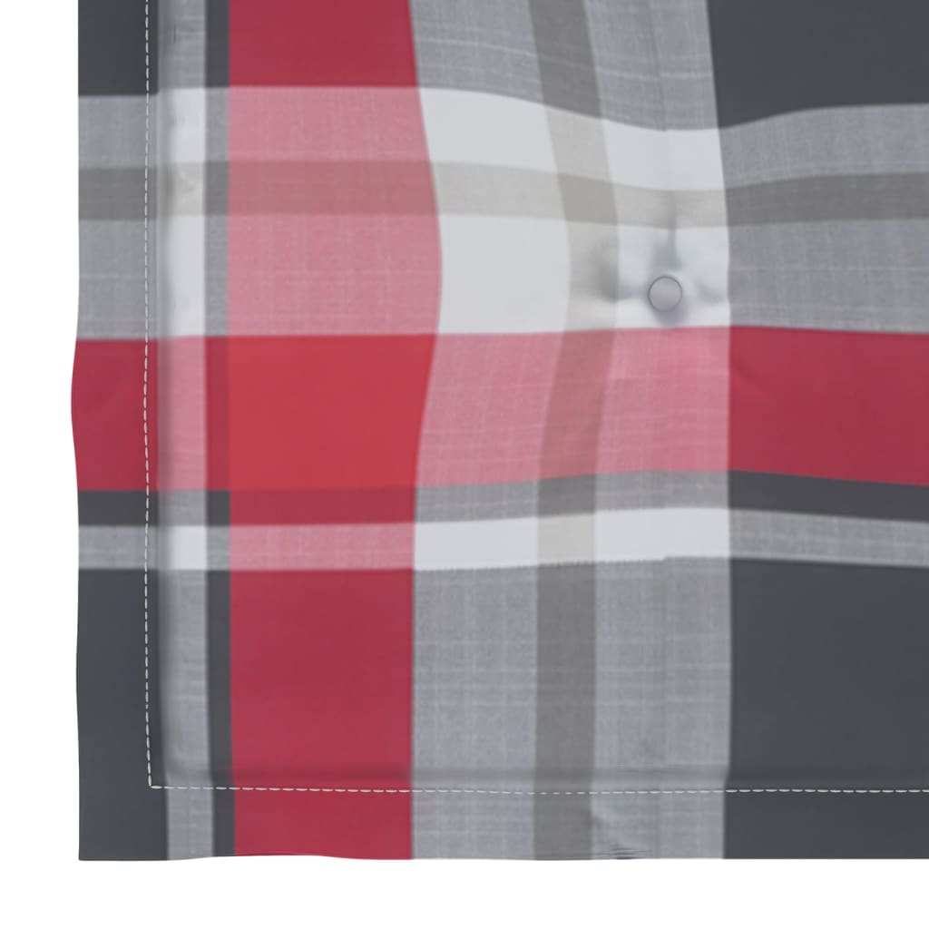 8 db tömör tíkfa kerti szék párnával