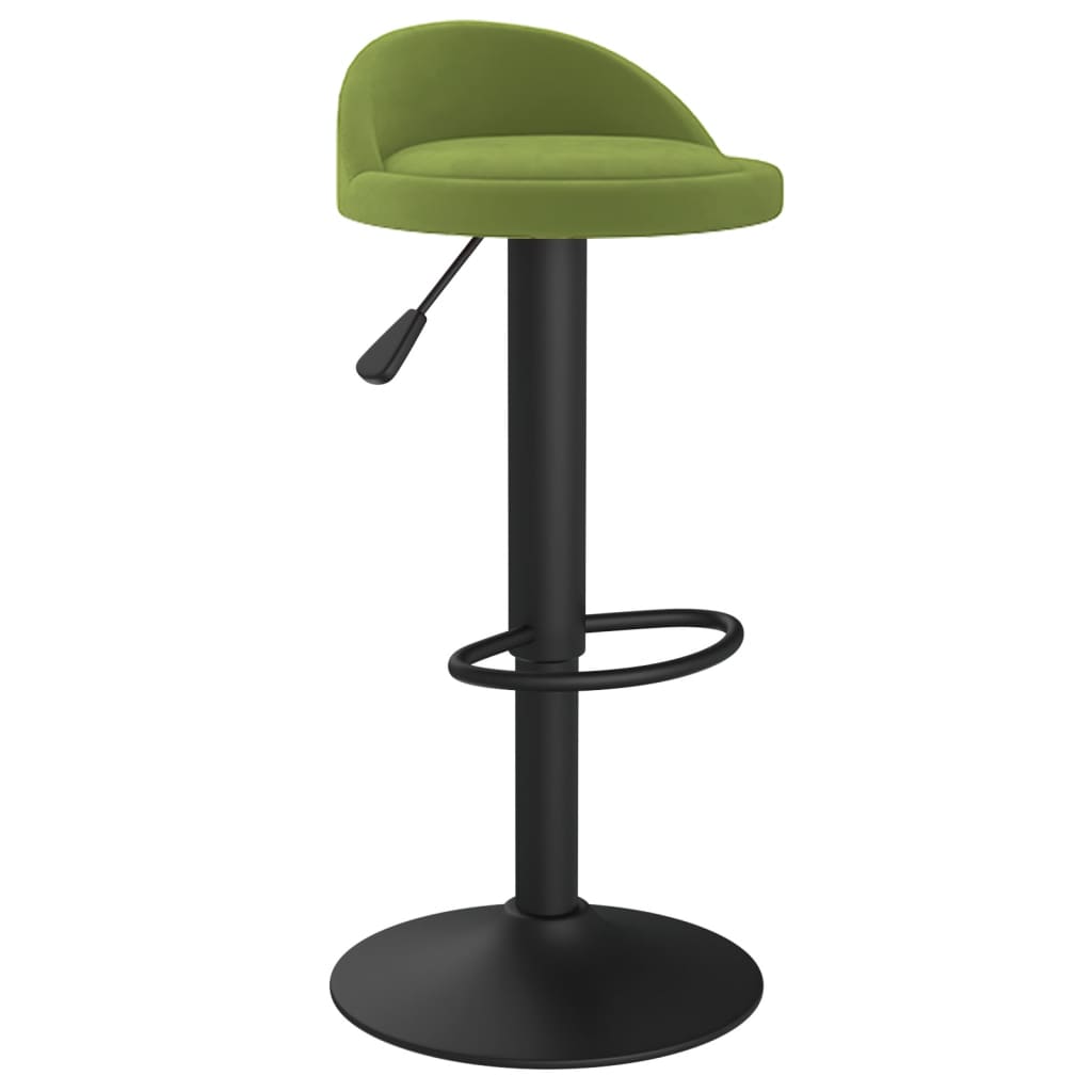 Világoszöld bársony bárszék