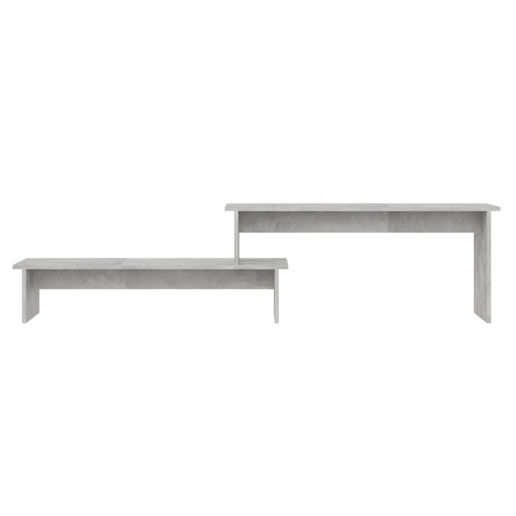 Betonszürke forgácslap tv-szekrény 180 x 30 x 43 cm Betonszürke forgácslap tv-szekrény 180 x 30 x 43 cm