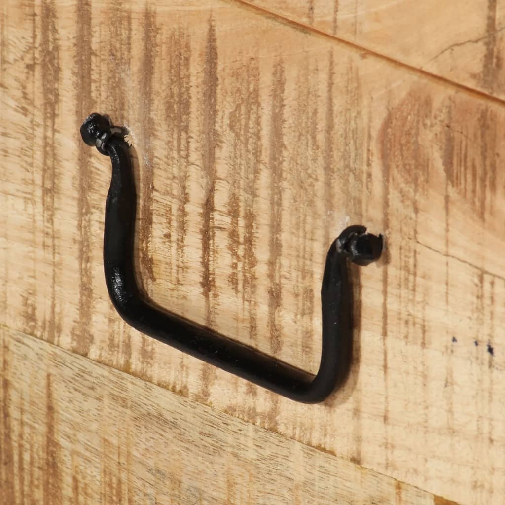 Tömör nyers mangófa tárolóláda Tömör nyers mangófa tárolóláda