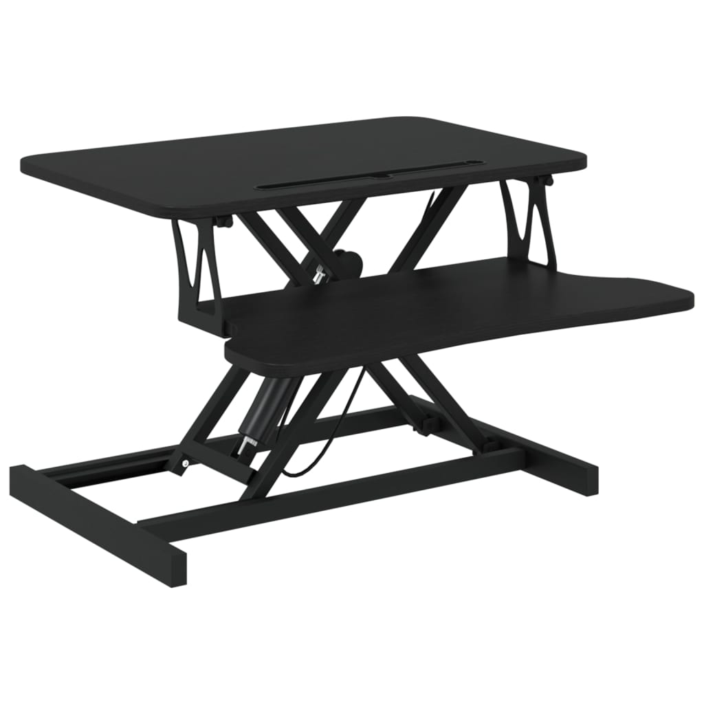 Acél és fatermék állítható munkaállomás 60 x 40 x (13-41,5) cm Acél és fatermék állítható munkaállomás 60 x 40 x (13-41,5) cm