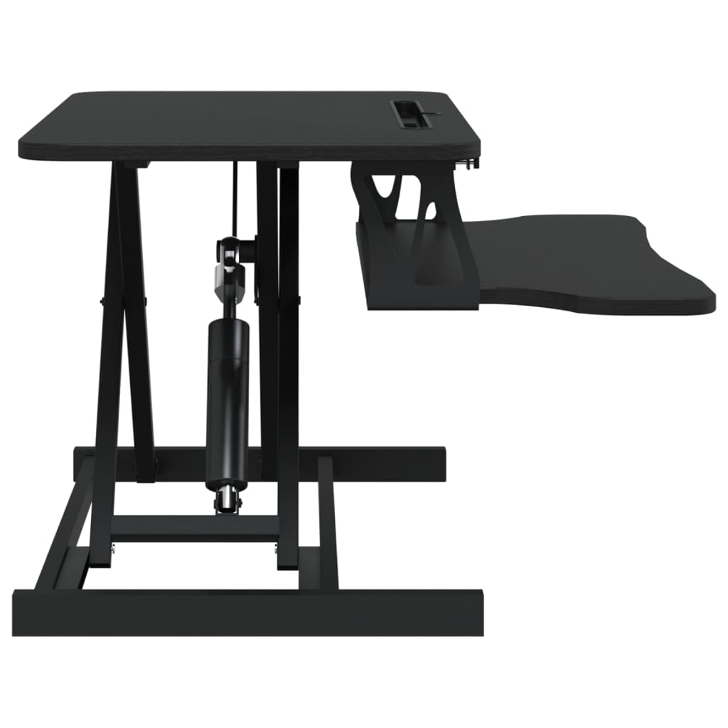 Acél és fatermék állítható munkaállomás 60 x 40 x (13-41,5) cm Acél és fatermék állítható munkaállomás 60 x 40 x (13-41,5) cm