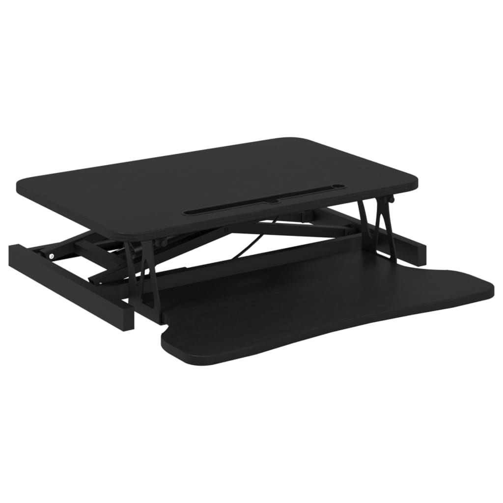 Acél és fatermék állítható munkaállomás 60 x 40 x (13-41,5) cm Acél és fatermék állítható munkaállomás 60 x 40 x (13-41,5) cm