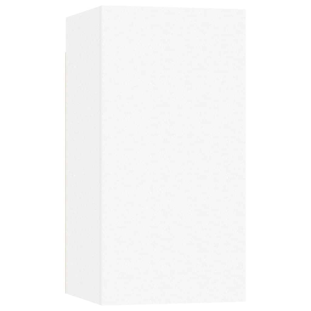 4 db fehér forgácslap tv-szekrény 30,5 x 30 x 60 cm 4 db fehér forgácslap tv-szekrény 30,5 x 30 x 60 cm