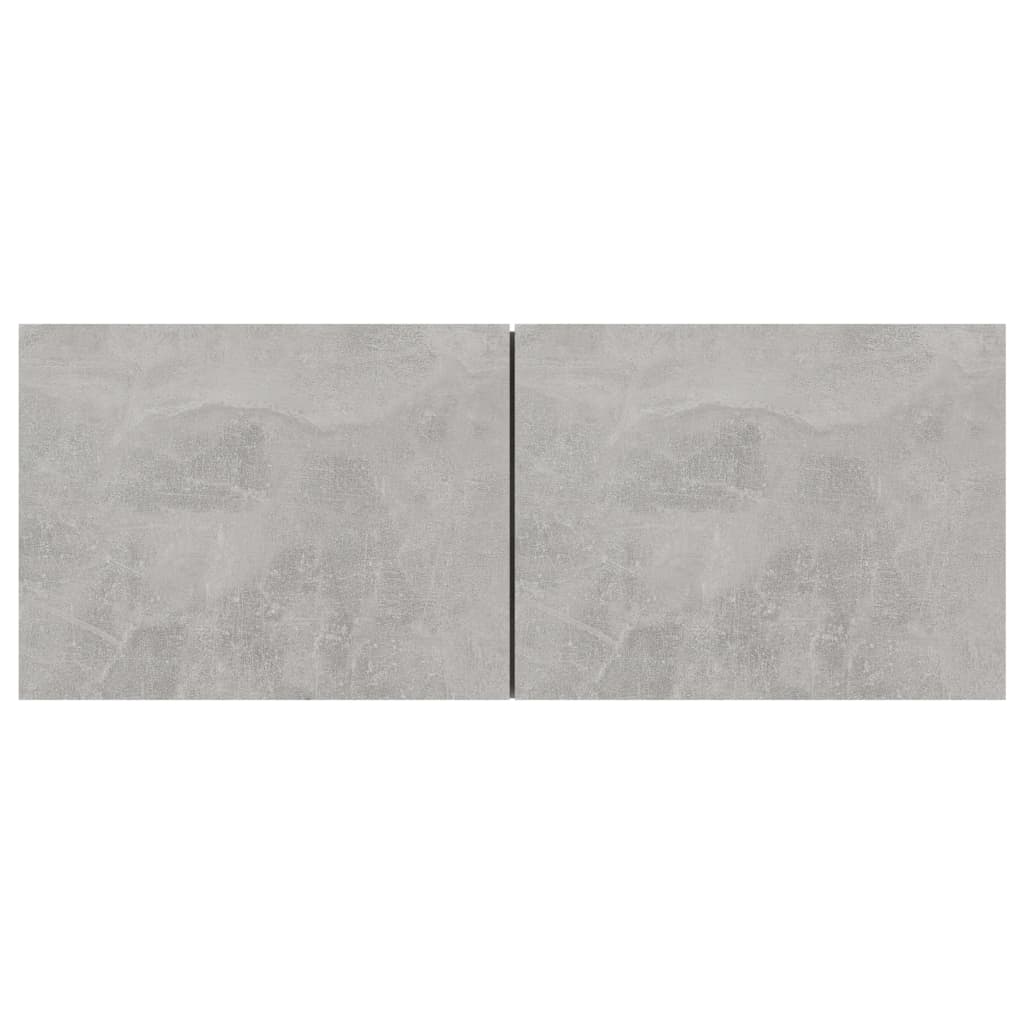 4 db betonszürke forgácslap tv-szekrény 80 x 30 x 30 cm 4 db betonszürke forgácslap tv-szekrény 80 x 30 x 30 cm