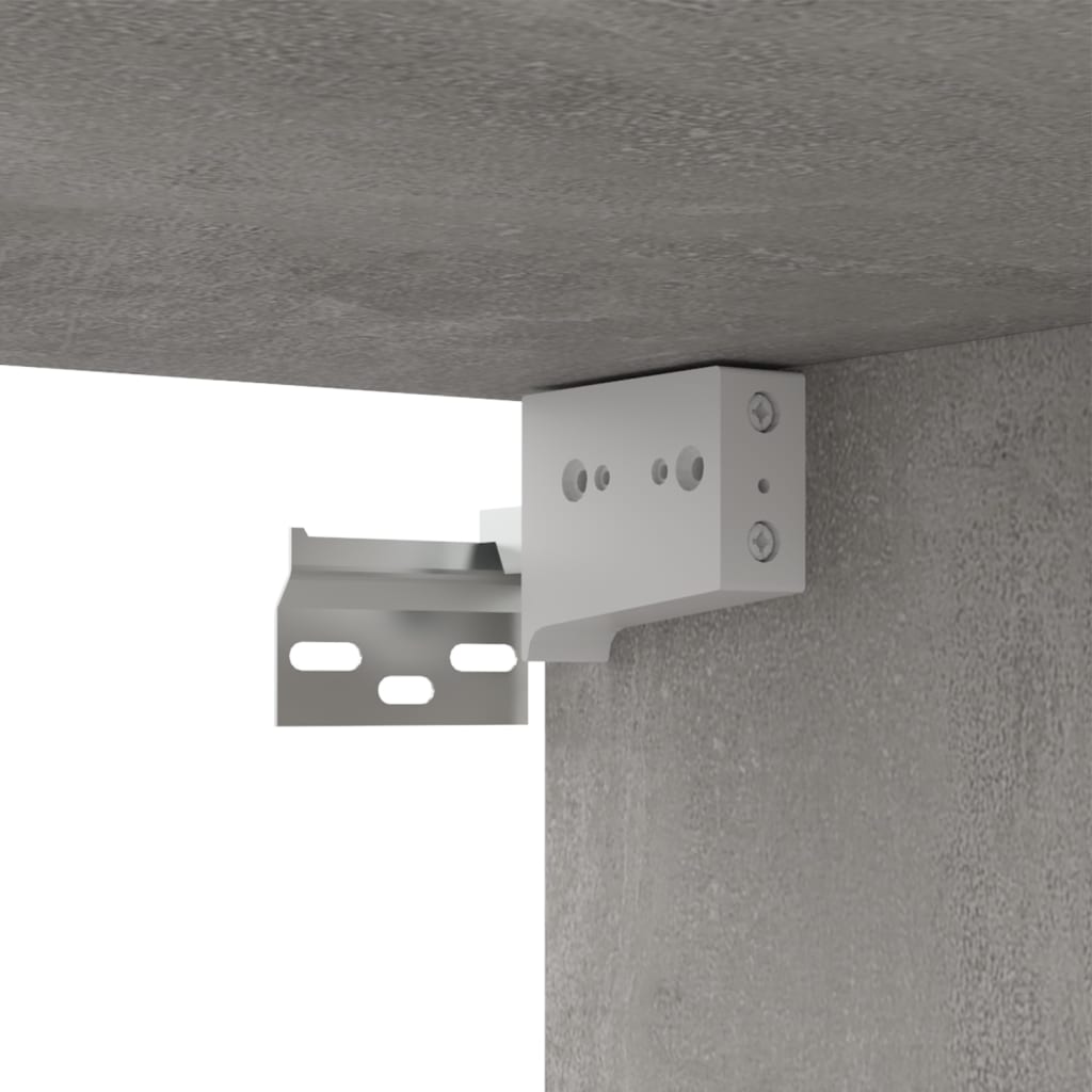 4 db betonszürke forgácslap tv-szekrény 80 x 30 x 30 cm 4 db betonszürke forgácslap tv-szekrény 80 x 30 x 30 cm