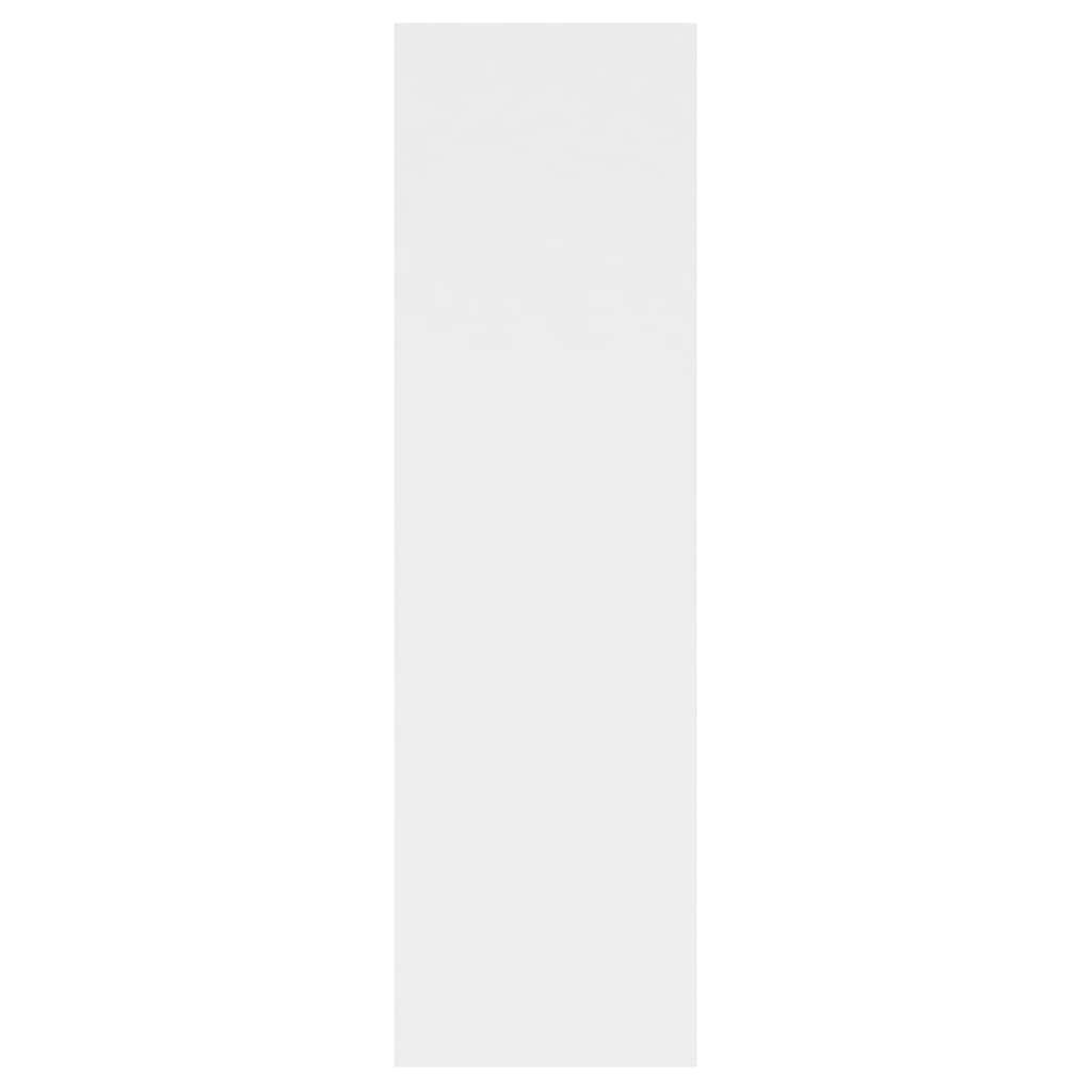 Fehér forgácslap fali polc 75 x 16 x 55 cm