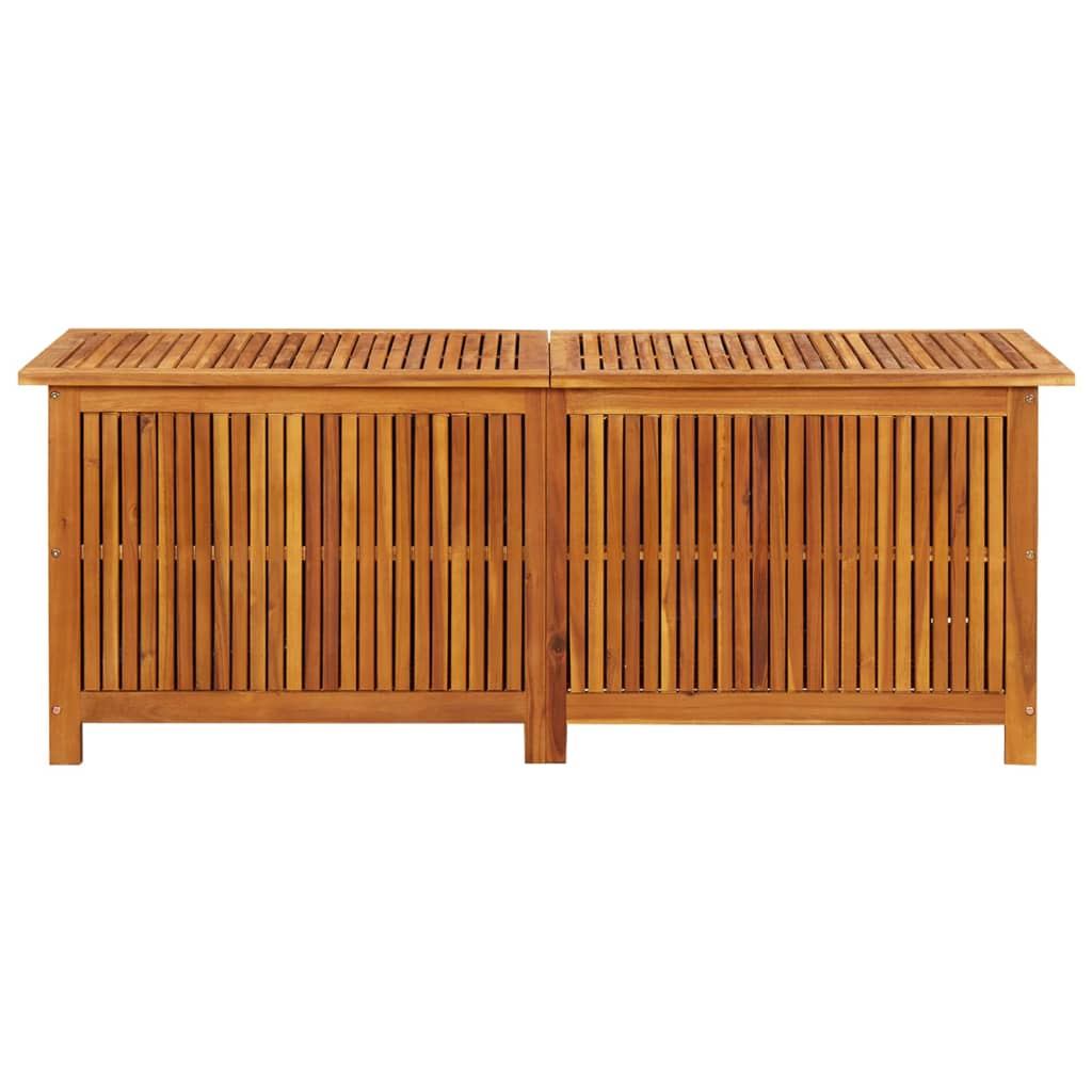 Tömör akácfa kerti tárolóláda 150 x 50 x 58 cm Tömör akácfa kerti tárolóláda 150 x 50 x 58 cm