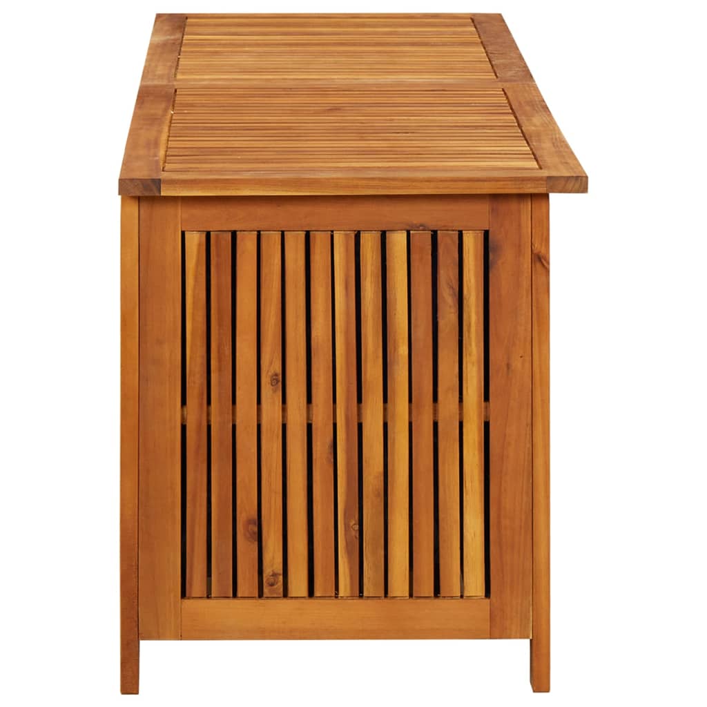 Tömör akácfa kerti tárolóláda 150 x 50 x 58 cm Tömör akácfa kerti tárolóláda 150 x 50 x 58 cm