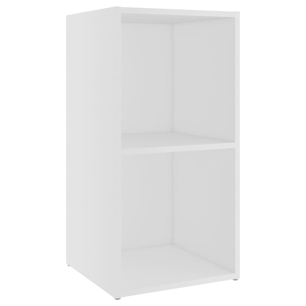 2 db fehér forgácslap tv-szekrény 72 x 35 x 36,5 cm 2 db fehér forgácslap tv-szekrény 72 x 35 x 36,5 cm