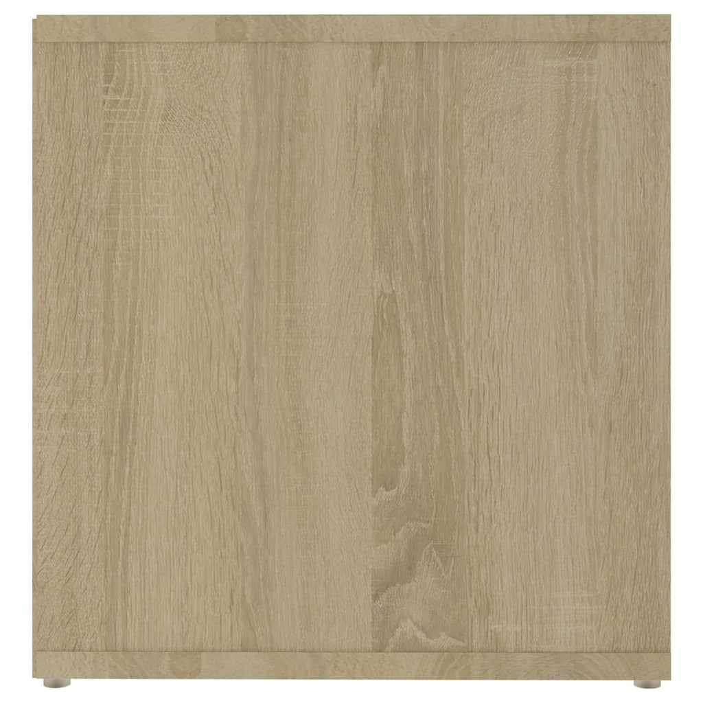 2 db sonoma-tölgyszínű forgácslap tv-szekrény 72 x 35 x 36,5 cm