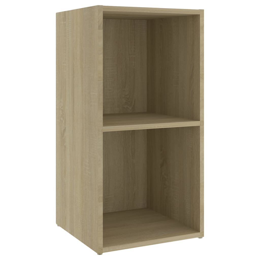 2 db sonoma-tölgyszínű forgácslap tv-szekrény 72 x 35 x 36,5 cm