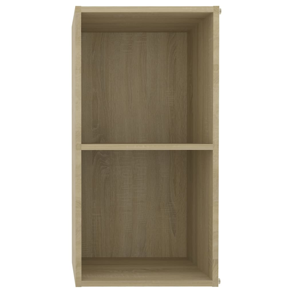 2 db sonoma-tölgyszínű forgácslap tv-szekrény 72 x 35 x 36,5 cm