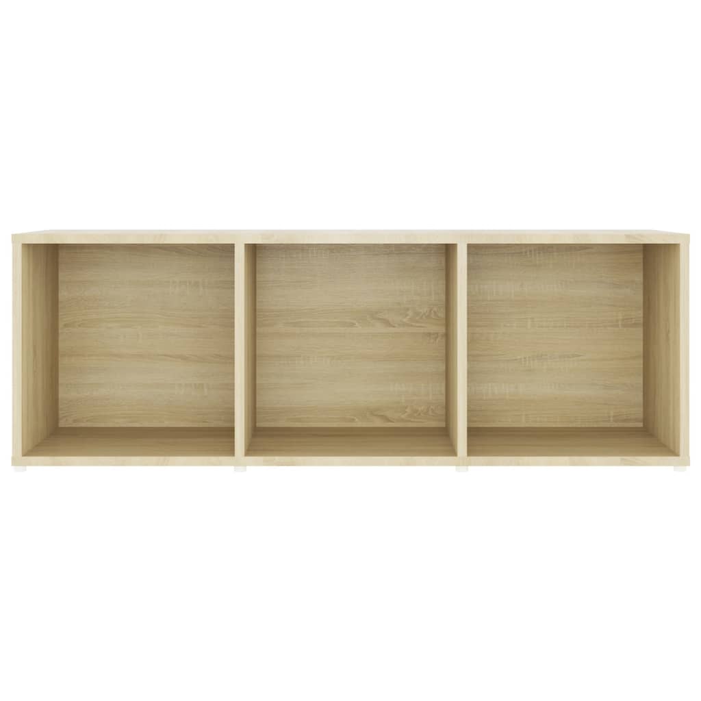 2 db sonoma-tölgyszínű forgácslap tv-szekrény 107 x 35 x 37 cm