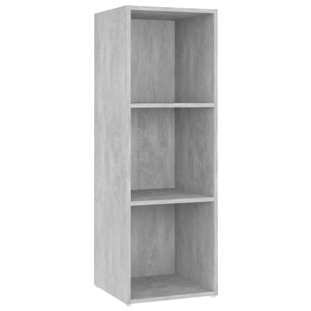 2 db betonszürke forgácslap tv-szekrény 107 x 35 x 37 cm 2 db betonszürke forgácslap tv-szekrény 107 x 35 x 37 cm