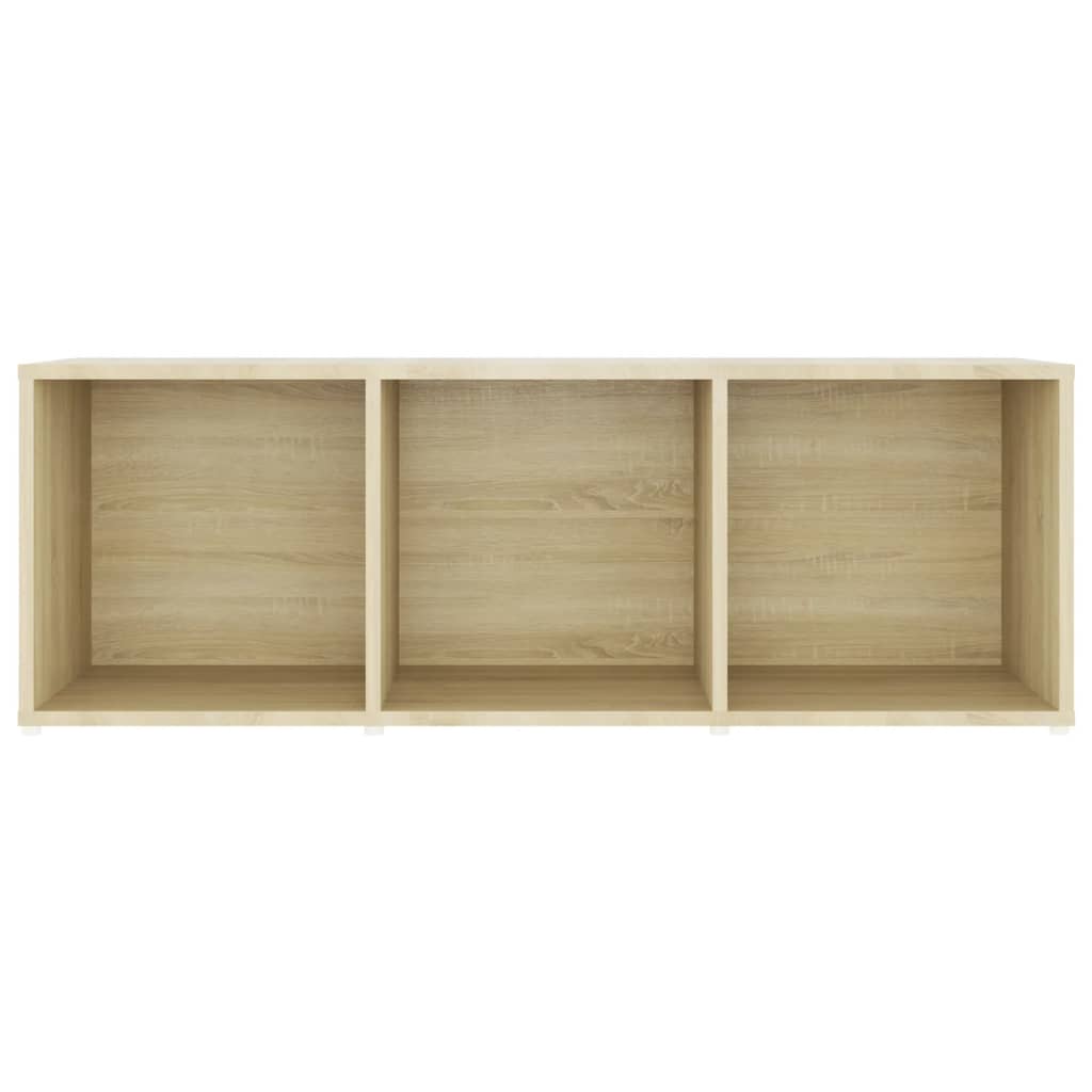 3 db sonoma-tölgyszínű forgácslap tv-szekrény 107 x 35 x 37 cm