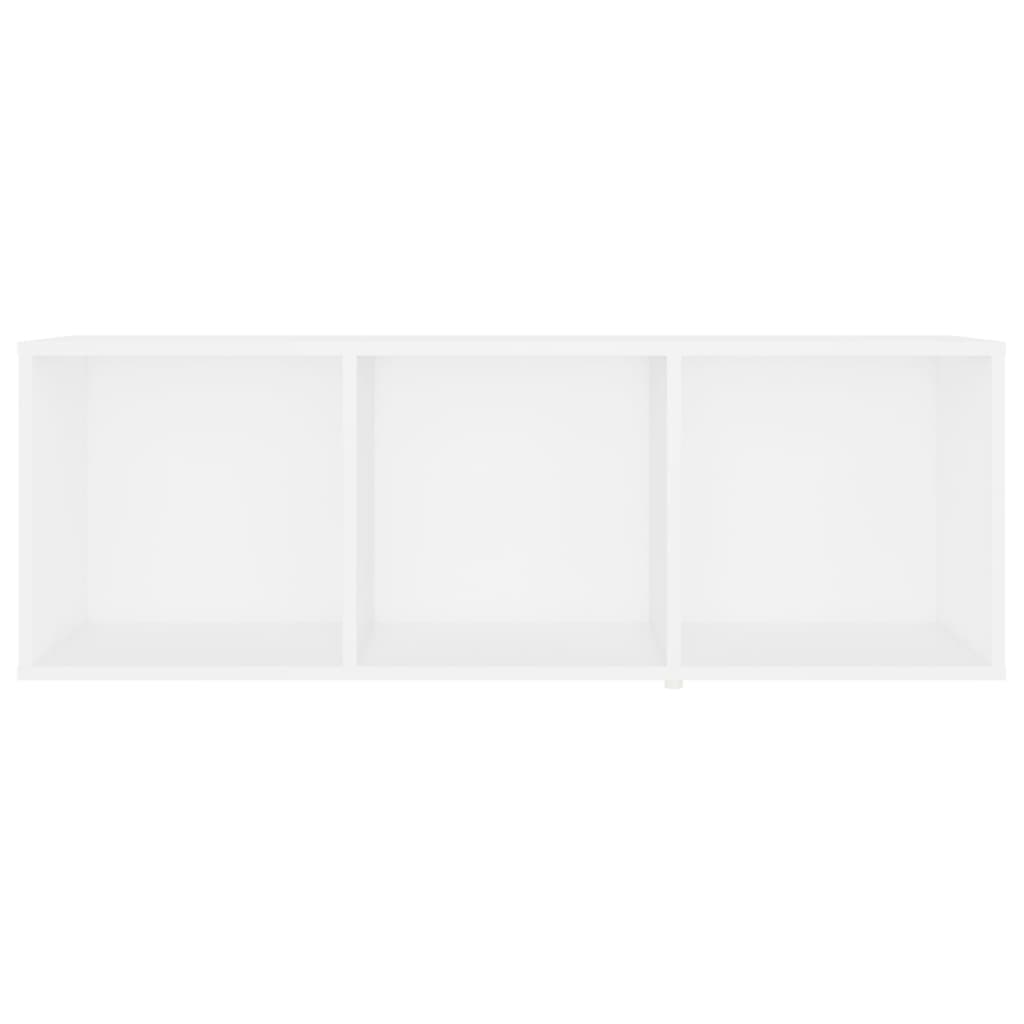 4 db fehér forgácslap tv-szekrény 107 x 35 x 37 cm 4 db fehér forgácslap tv-szekrény 107 x 35 x 37 cm