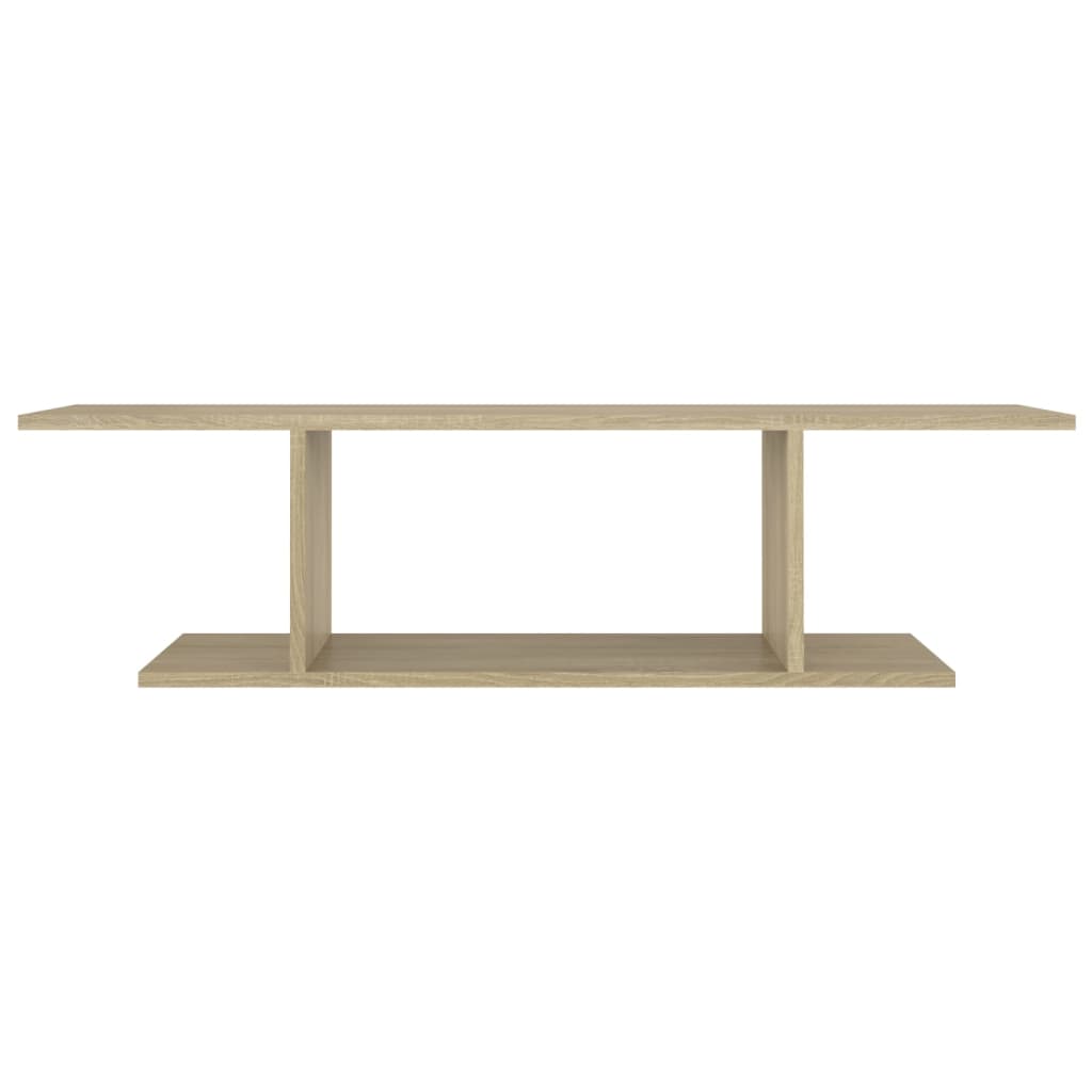 Sonoma-tölgyszínű falra szerelhető tv-szekrény 103x30x26,5 cm