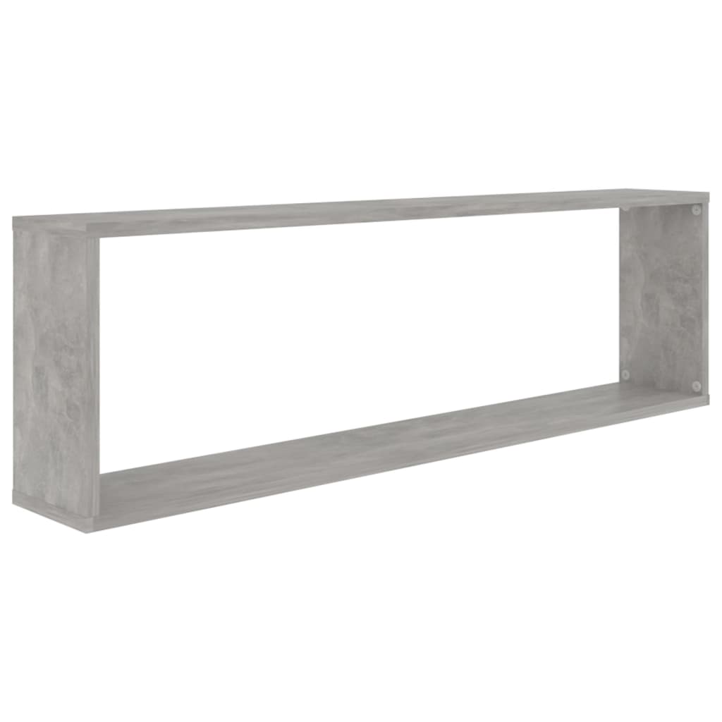 2 db betonszürke forgácslap fali polc 100 x 15 x 30 cm 2 db betonszürke forgácslap fali polc 100 x 15 x 30 cm