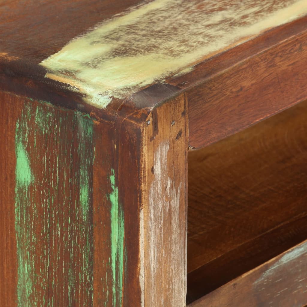 Többszínű tömör újrahasznosított fa tv-szekrény 110x30x40 cm Többszínű tömör újrahasznosított fa tv-szekrény 110x30x40 cm